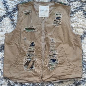 RALPH LAUREN MENS CAMOUFLAGE VEST